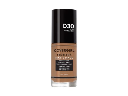 COVERGIRL - Trublend Matte Made Liquid Foundation Bronze - 1 fl. oz. (30 ml) Supply