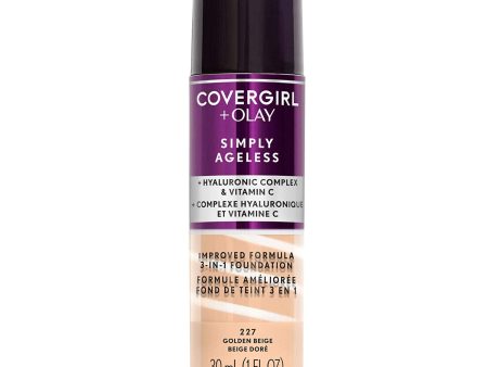 COVERGIRL - Simply Ageless 3-In-1 Liquid Foundation Golden Beige - 1 fl. oz. (30 ml) Cheap