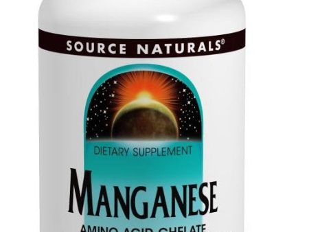 SOURCE NATURALS - Manganese 10 mg - 250 Tablets on Sale