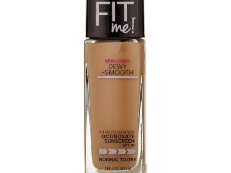 MAYBELLINE - Fit Me Foundation 220 Natural Beige - 1 fl. oz. (30 ml) Fashion