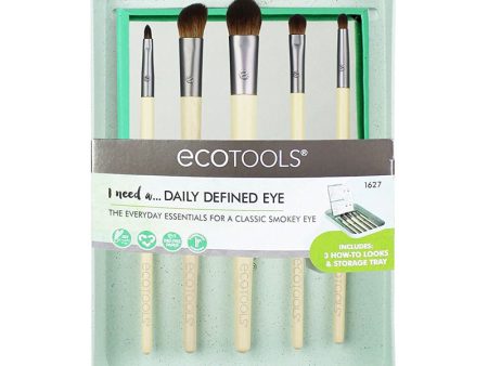 ECO TOOLS - Daily Defined Eye Brush Set - 9 Pieces Supply