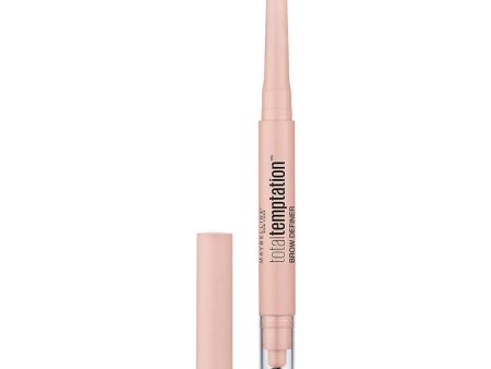 MAYBELLINE - Total Temptation Eyebrow Definer Pencil, Blonde - 0.005 oz. (0.14 g) Online Hot Sale