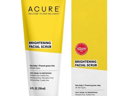 ACURE - Brightening Facial Scrub - 4 fl. oz. (118 ml) Sale