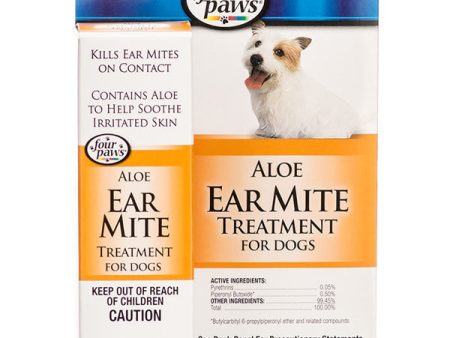 FOUR PAWS - Ear Mite Remedy for Dogs - 0.75 fl. oz. (22 ml) Sale