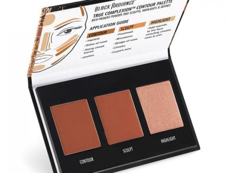 BLACK RADIANCE - True Complexion Contour Palette Light To Medium - 0.38 oz. (11 g) Discount