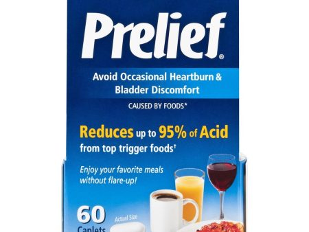 PRELIEF - Acid Reducer Dietary Supplement - 60 Caplets Online