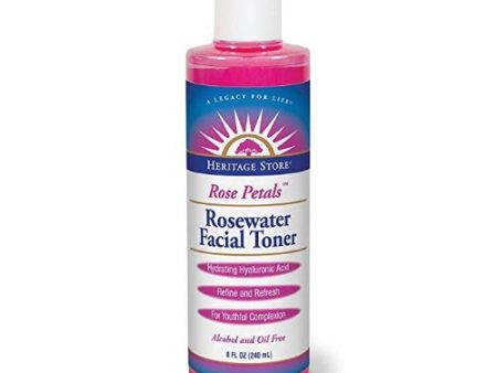 HERITAGE STORE - Rosewater Facial Toner - 8 fl oz (240 ml) Discount