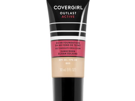 COVERGIRL - Outlast Active Foundation SPF 20 Ivory - 1 fl. oz. (30 ml) For Discount