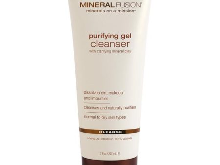 MINERAL FUSION - Purifying Gel Facial Cleanser - 7 fl. oz. (207 ml) For Cheap