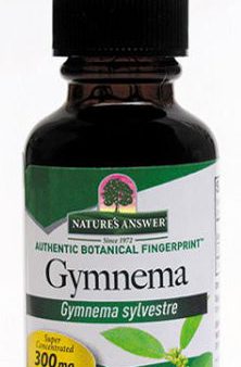 NATURE S ANSWER - Gymnema Leaf Alcohol Free Extract - 1 fl. oz. (30 ml) Hot on Sale