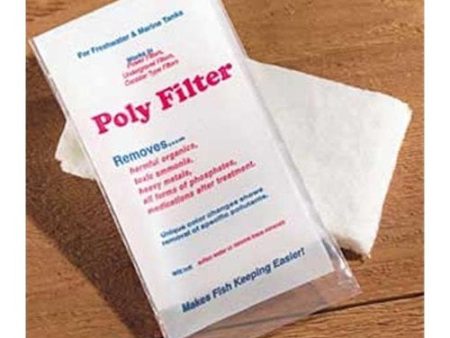 POLY-BIO-MARINE - Poly-Filter Pad - 4  x 8  Supply