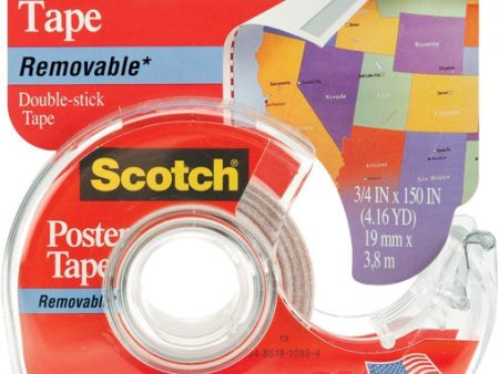 SCOTCH - Wallsaver Removable Mounting Tape - 3 4  x 150  Online now