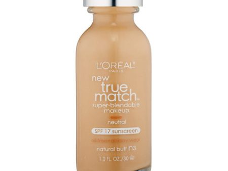 L OREAL - True Match Super-Blendable Makeup N3 Natural Buff - 1 fl. oz. (30 ml) For Cheap