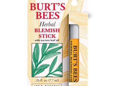 BURT S BEES - Facial Care Herbal Blemish Stick Serums & Toners  - 0.26 fl. oz.  (7.7 ml) Online Sale