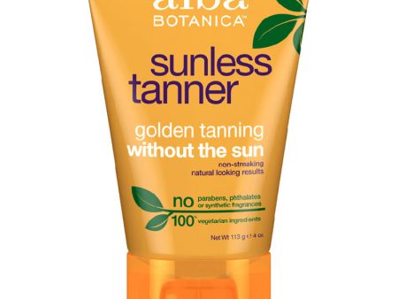 ALBA BOTANICA - Very Emollient Sunless Tanning Lotion - 4 oz. (113 g) Sale