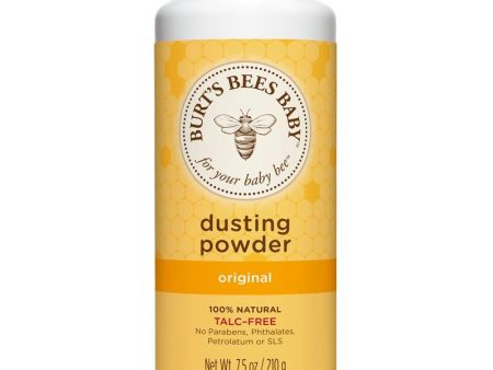 BURT S BEES - Baby Bee Talc Free Dusting Powder - 7.5 oz. (210 g) Online Hot Sale