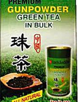 UNCLE LEE S TEA - Bulk Gunpowder Green Tea - 5.29 oz. (150 g) For Cheap