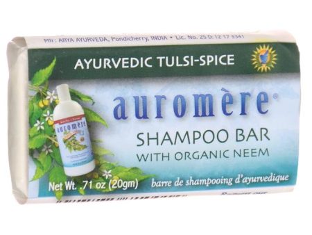 AUROMERE - Neem Plus 5 Herb Shampoo In a Bar - 0.71 oz. (20 g) Sale