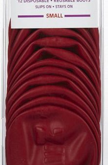 PAWZ - Water-Proof Dog Boots 2.5 Inch Small Red - 12 Count Sale