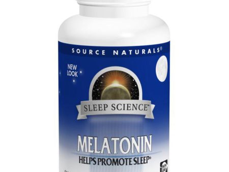 SOURCE NATURALS - Sleep Science Melatonin 2.5 mg Orange Lozenge - 120 Lozenges Hot on Sale