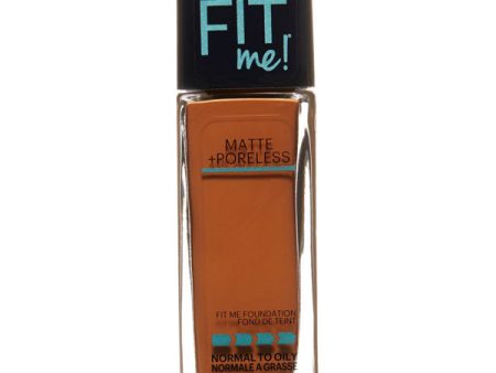 MAYBELLINE - Fit Me Matte Plus Poreless Foundation #360 Mocha - 1 fl. oz. (30 ml) For Sale