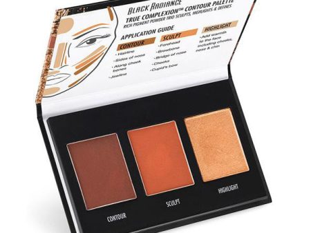 BLACK RADIANCE - True Complexion Contour Palette Medium To Dark - 0.38 oz. (11 g) For Discount