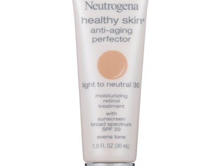 NEUTROGENA - Healthy Skin SPF 20 Anti Aging Perfector Light to Neutral - 1 fl. oz. (30 ml) Online Sale