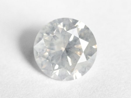 2.02ct 8.06x8.04x4.98mm Fancy White Round Brilliant 24079-01 Online Sale