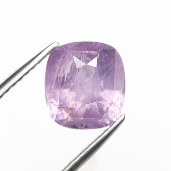 4.57ct 8.95x8.29x6.70mm Cushion Brilliant Sapphire 22576-01 For Discount