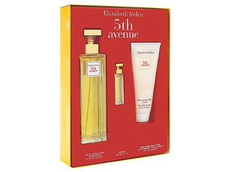 ELIZBATH ARDEN 5TH AVENUE EDP 125ML+MINI 12ML+B.LOTION For Sale