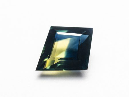 1.36ct 9.51x7.52x3.28mm Lozenge Step Cut Sapphire 25067-02 Online Sale