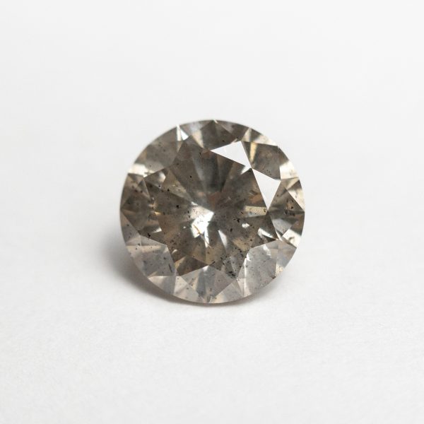 2.07ct 8.13x8.12x5.05mm Round Brilliant 20010-03 Fashion