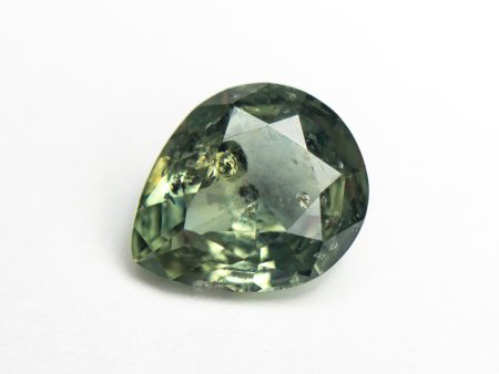 2.53ct 9.53x7.91x4.35mm Pear Brilliant Sapphire 25175-07 For Sale