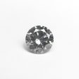 1.06ct 6.53x6.50x3.97mm SI2 Fancy Grey Round Brilliant 18462-01 Discount