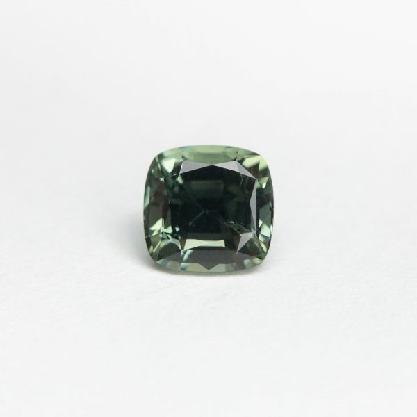 0.86ct 5.15x5.12x3.60mm Cushion Brilliant Sapphire 23045-01 For Sale