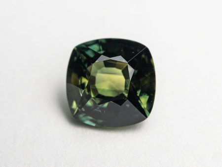 1.72ct 6.71x6.65x4.45mm Cushion Brilliant Sapphire 22291-16 on Sale