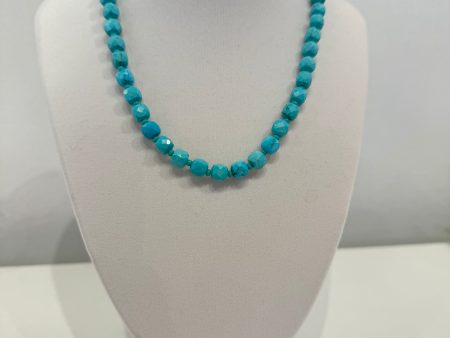 TURQUOISE GEMSTONE NECKLACE Cheap