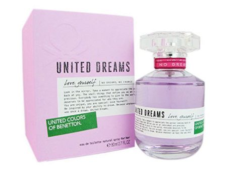 BENETTON UNITED DREAM LOVE YOUR SELF EDT 80ML Supply