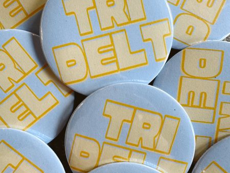 TRI DELTA BUTTON PIN Online Hot Sale