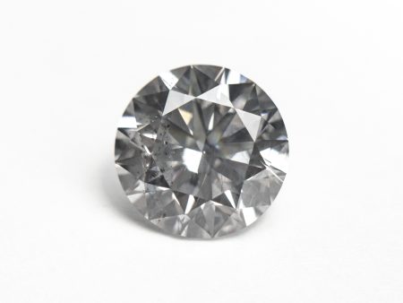 2.10ct 8.18x8.15x5.06mm SI3 Fancy Grey Round Brilliant 19417-01 For Cheap