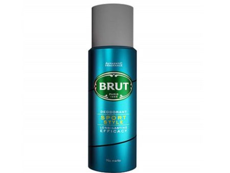 Brut Sport Style Deodorant Body Spray For Men 200Ml Hot on Sale