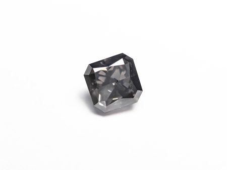 0.35ct 3.73x3.77x2.50mm Fancy Grey Cut Corner Square Brilliant 19923-46 Online Hot Sale