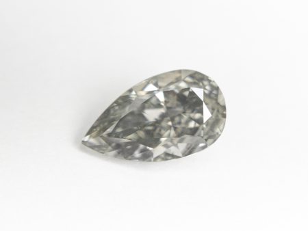 1.07ct 8.76x5.10x3.36mm Fancy Grey Pear Brilliant 19913-08 Sale