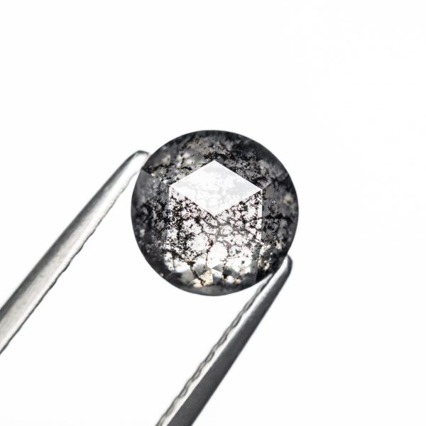 1.31ct 6.57x6.51x3.38mm Round Rosecut 25453-09 For Sale