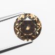 4.10ct 9.57x9.54x6.79mm GIA SI1 Fancy Dark Orange-Brown Modern Antique Old European Cut 19400-01 Online now