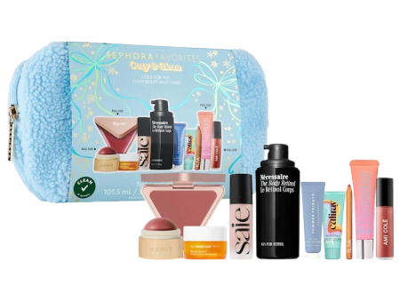 Sephora Favorites Cozy and Clean Makeup and Skincare Set Fashion