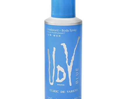 Ulric De Varens For Men Blue Body Spray 200 Ml Online now