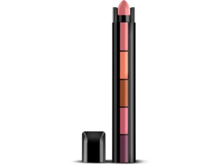 5 in 1 lipstick Matte Finish Nude  - Pack of 2 Pcs Sale