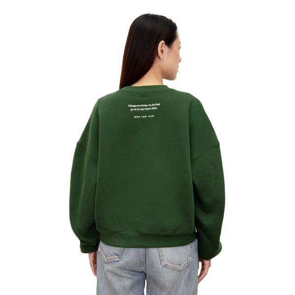 NUDE LOVE CLUB CREWNECK – FOREST GREEN Supply