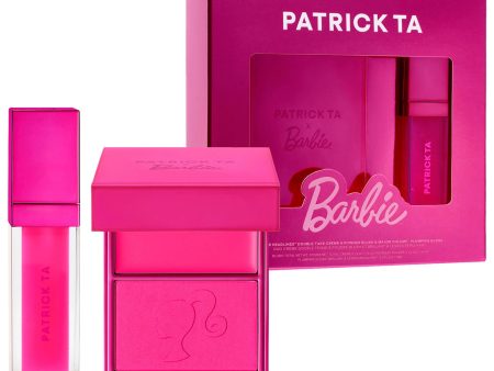 PATRICK TA Patrick Ta x Barbie Blush Duo and Lip Plumper Set Hot on Sale